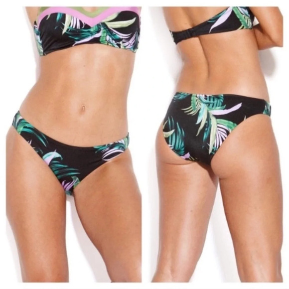 New! Seafolly las palmas tropical leaf pattern hipster bottoms 21672 - Picture 1 of 9
